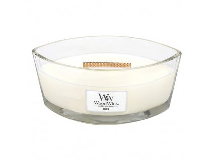 Svíčka WoodWick čisté prádlo, 453.6 g