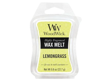 Vonný vosk WoodWick 22 g Citronová tráva a lilie