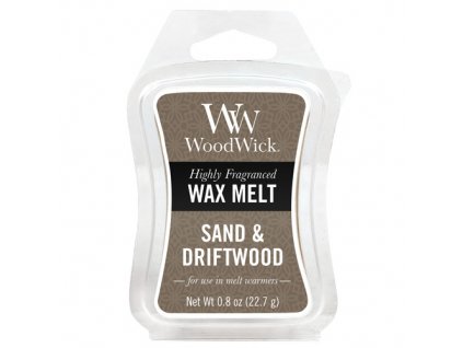 Vonný vosk WoodWick 22 g Písek a naplavené dříví
