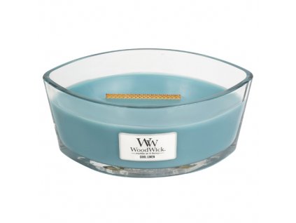 Svíčka Woodwick Svěží prádlo, 453,6 g