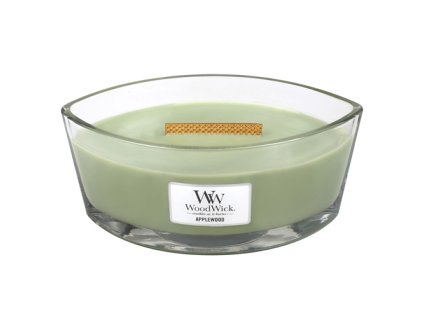 Svíčka Woodwick Zelené jablko, 453,6 g