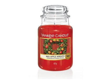 Yankee Candle Věnec z červených jablíček, 623 g classic velký
