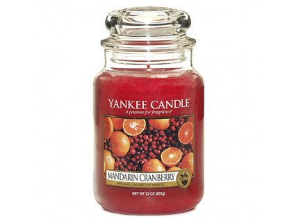 Yankee Candle Mandarinky s brusinkami, 623 g classic velký