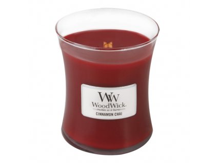 Svíčka WoodWick Cinnamon Chai 275 g