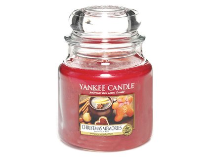 Yankee Candle Vánoční vzpomínky, 410 g classic střední