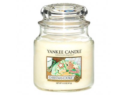 Yankee Candle Vánoční cukroví, 410 g classic střední