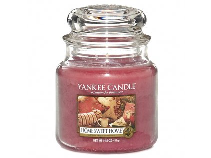 Yankee Candle Ó sladký domove Sweet home, 410 g classic střední