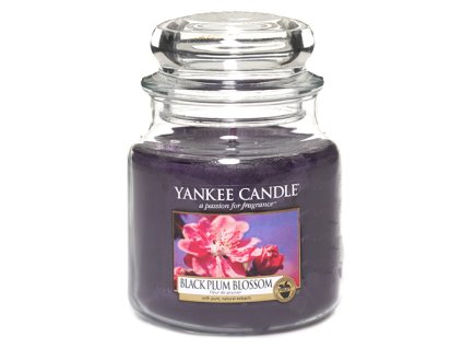Yankee Candle Květ černé švestky, 410 g classic střední