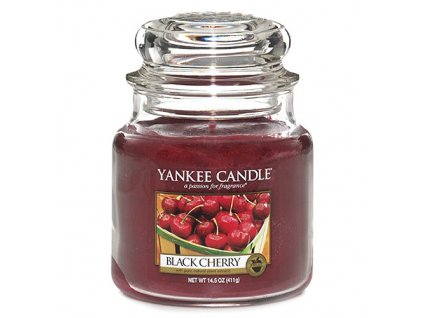Yankee Candle Zralé třešně, 410 g classic střední