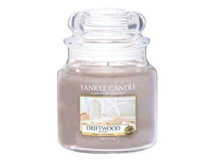 Yankee Candle Naplavené dřevo, 410 g classic střední