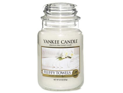 Yankee Candle Načechrané ručníky, 623 g classic velký