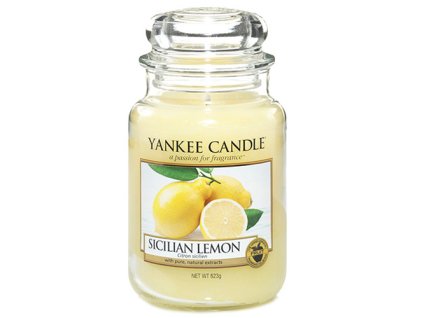 Yankee Candle Sicilský citrón, 623 g classic velký
