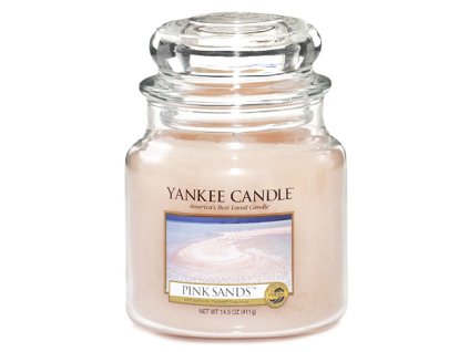 Yankee Candle Růžové písky, 410 g classic střední