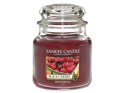 Yankee Candle Zralé třešně, 410 g classic střední