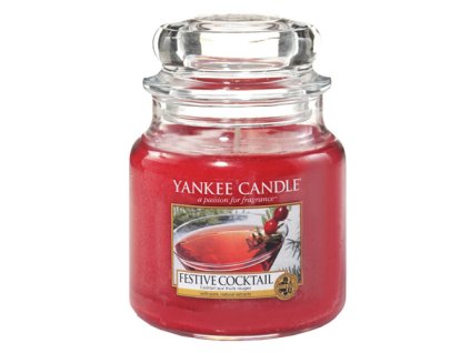 Yankee Candle Sváteční koktejl, 410 g classic střední