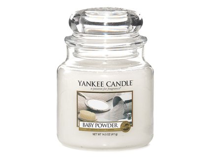 Yankee Candle Dětský pudr, 410 g classic střední