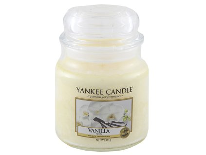Yankee Candle Vanilka, 410 g classic střední