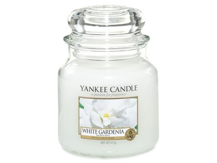 Yankee Candle Bílá gardénie, 410 g classic střední