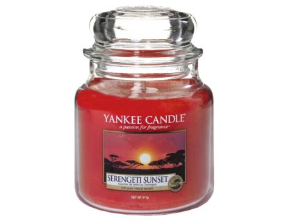 Yankee Candle Západ slunce v Serengeti, 410 g classic střední