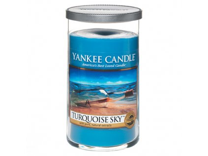 Yankee Candle Tyrkysová obloha, 340 g decor střední