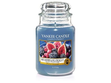 Yankee Candle Lahodné moruše a fíky, 623 g classic velký