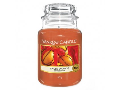 Yankee Candle Pomeranč se špetkou koření, 623 g classic velký