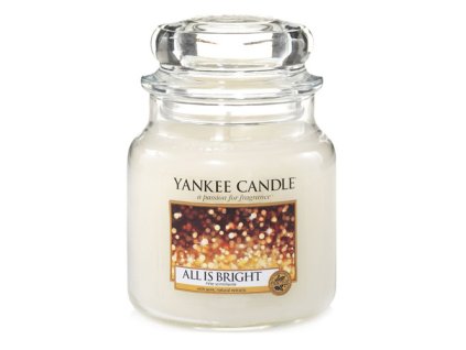 Yankee Candle Všechno jen září All is bright, 410 g classic střední