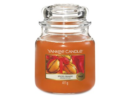 Yankee Candle Pomeranč se špetkou koření, 410 g classic střední