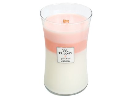 Svíčka Trilogy Woodwick 609.5 g Exotický ostrov