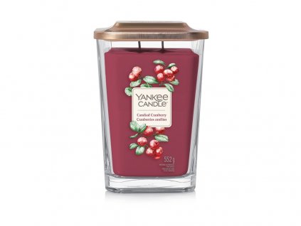 Yankee Candle Candied cranberry, 552 g elevation velký