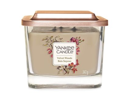 Yankee Candle Sametové dřevo, 552 g elevation střední