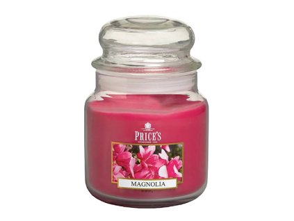 Svíčka ve skleněné dóze Price´s Candles Magnólie 411 g