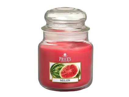 Svíčka ve skleněné dóze Price´s Candles Meloun 411 g