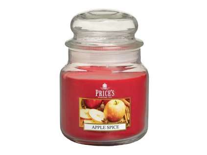 Svíčka ve skleněné dóze Price´s Candles Pikantní jablko 411 g