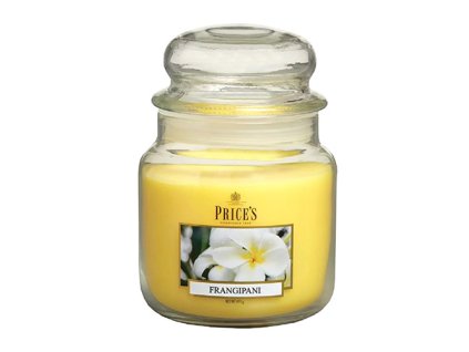 Svíčka ve skleněné dóze Price´s Candles Plumérie 411 g