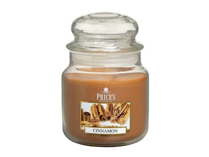 Svíčka ve skleněné dóze Price´s Candles Skořice 411 g