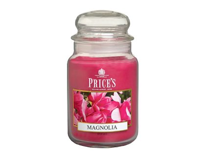 Svíčka ve skleněné dóze Price´s Candles Magnólie 630 g