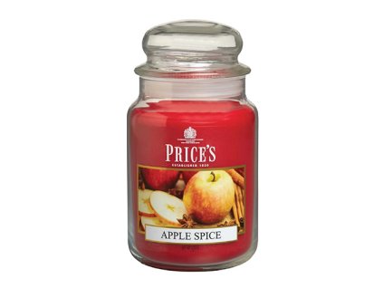 Svíčka ve skleněné dóze Price´s Candles Pikantní jablko 630 g