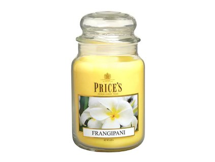 Svíčka ve skleněné dóze Price´s Candles Plumérie 630 g