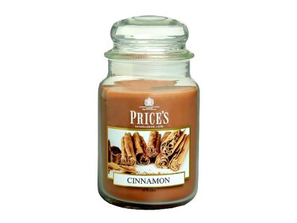 Svíčka ve skleněné dóze Price´s Candles Skořice 630 g
