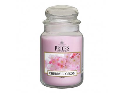 Svíčka ve skleněné dóze Price´s Candles Třešňový květ 630 g