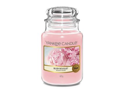 Yankee Candle Růžová kytice, 623 g classic velký