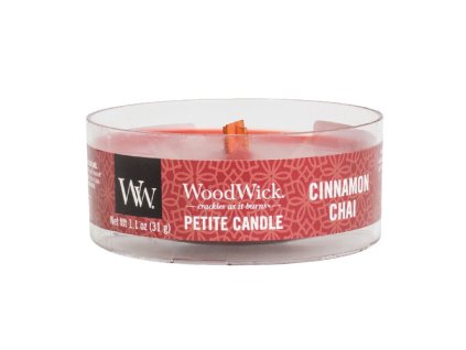 Svíčka WoodWick petite Skořice a vanilka, 31 g