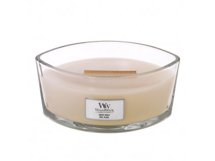 Svíčka dekorativní váza Woodwick Bílý med 453.6 g