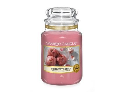 Yankee Candle Růžový sorbet, 623 g classic velký