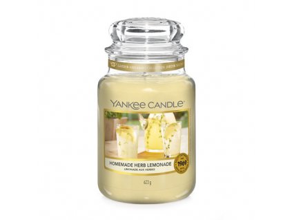 Yankee Candle Domácí bylinková limonáda, 623 g classic velký