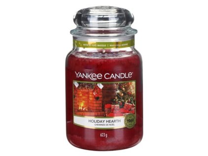 Yankee Candle Sváteční krb, 623 g classic velký