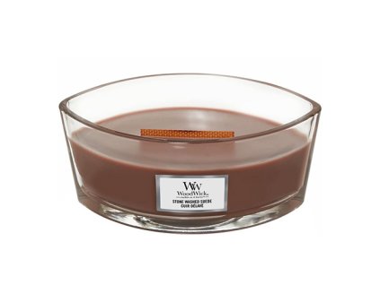 Svíčka dekorativní váza WoodWick Semiš 453.6 g