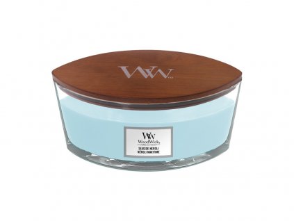Svíčka dekorativní váza WoodWick Seaside Neroli 453.6 g