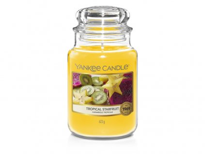 Yankee Candle Tropical starfruit, 623 g classic velký